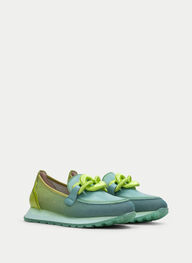 outlet mocassin-sport loira aquamarine-kiwi - hispanitas