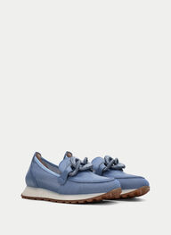 outlet mocassin-sport loira azure - hispanitas