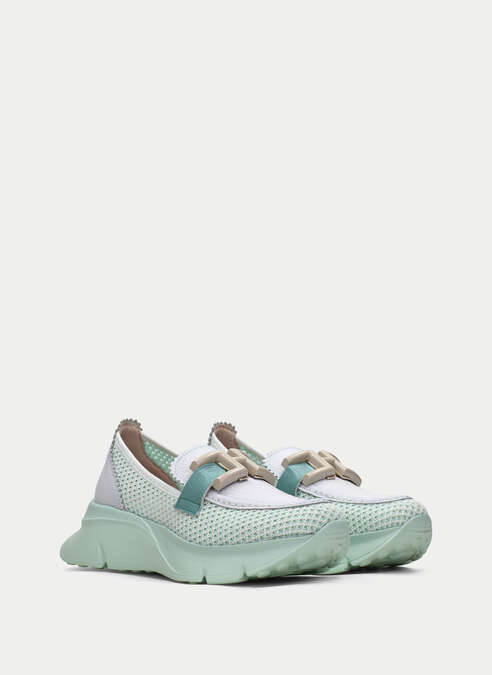 mocasín sport hawai blanche-aquamarine