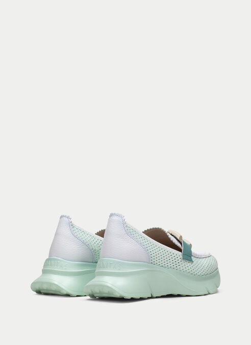 mocasín sport hawai blanche-aquamarine