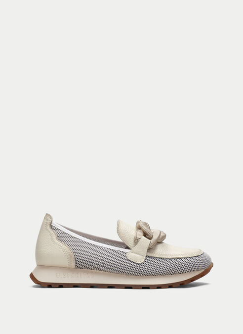 mocasín sport loira creme