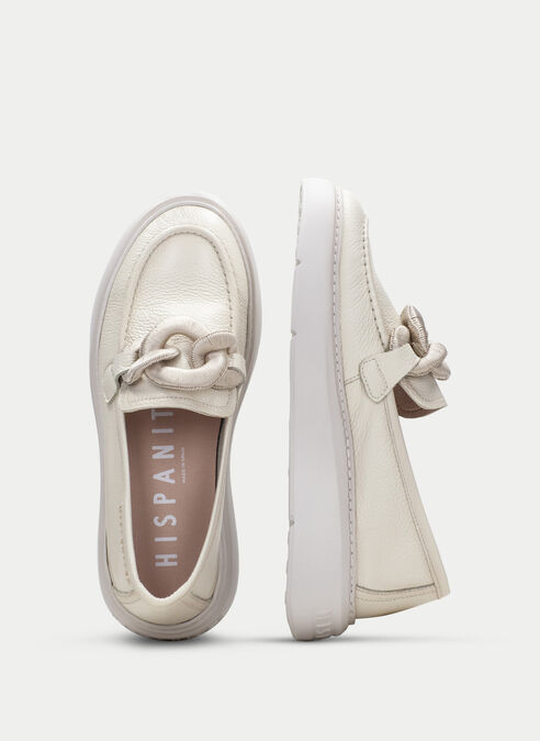 mocasín sport oceania creme