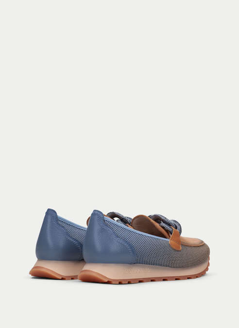 mocasín sport loira peach-azure