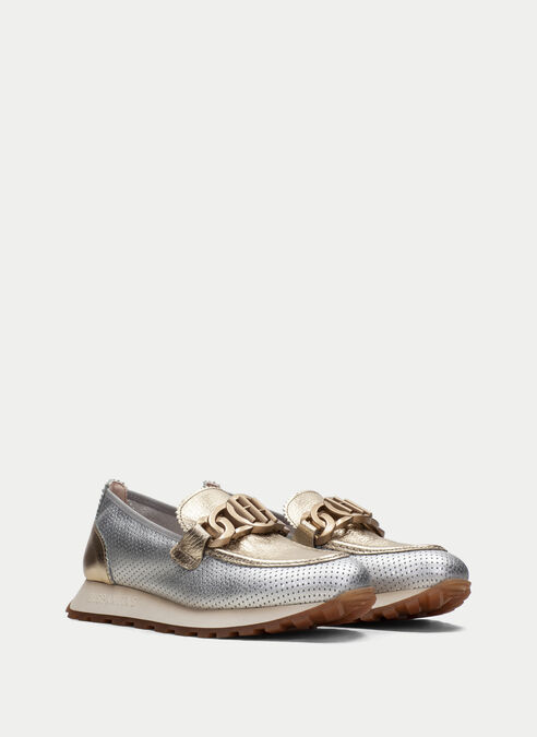 mocasín sport loira or-argent