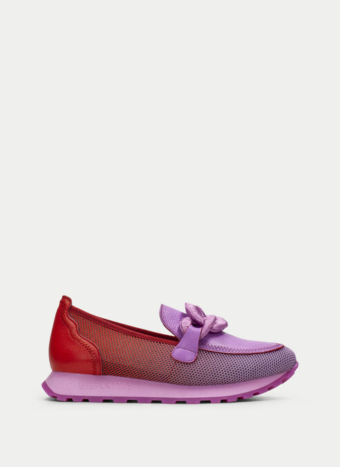 mocasín sport loira violet-rouge