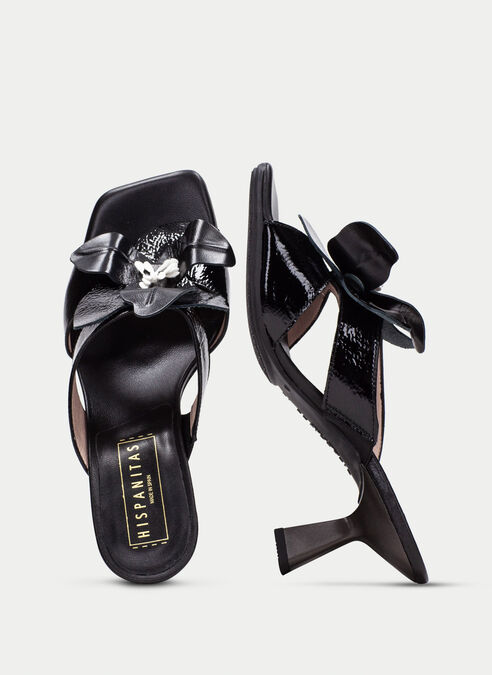 sandalias destalonadas danielle negro