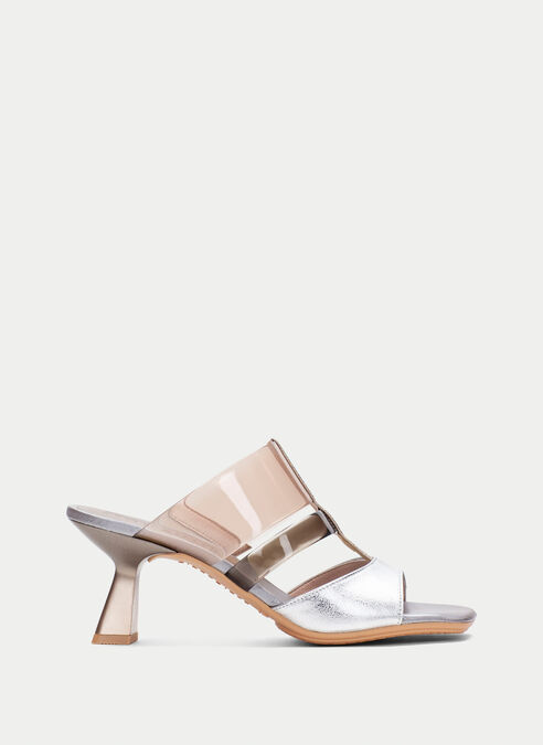 sandalias destalonadas danielle argent-or