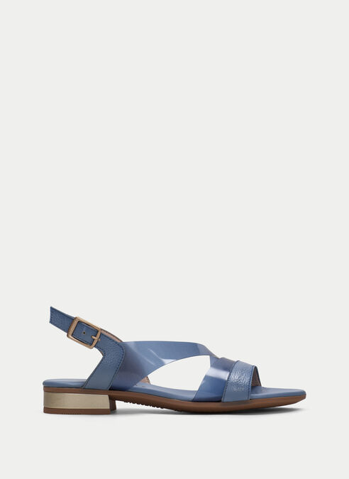 sandalias planas lena azure