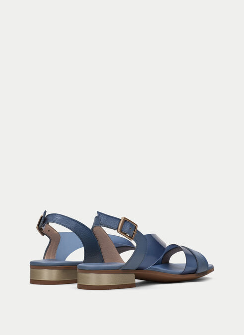 sandalias planas lena azure