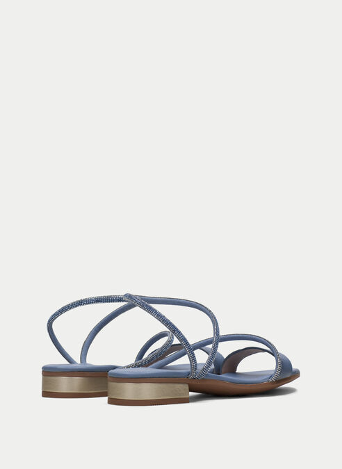 sandalias planas lena azure