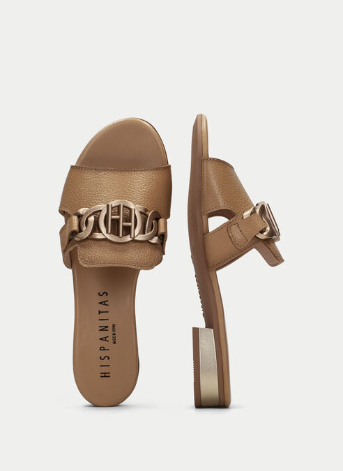 sandalias planas lena desert