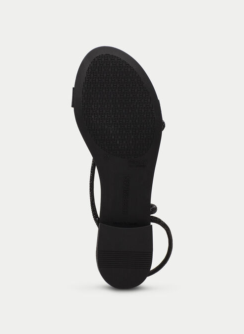 sandalias planas lena noir