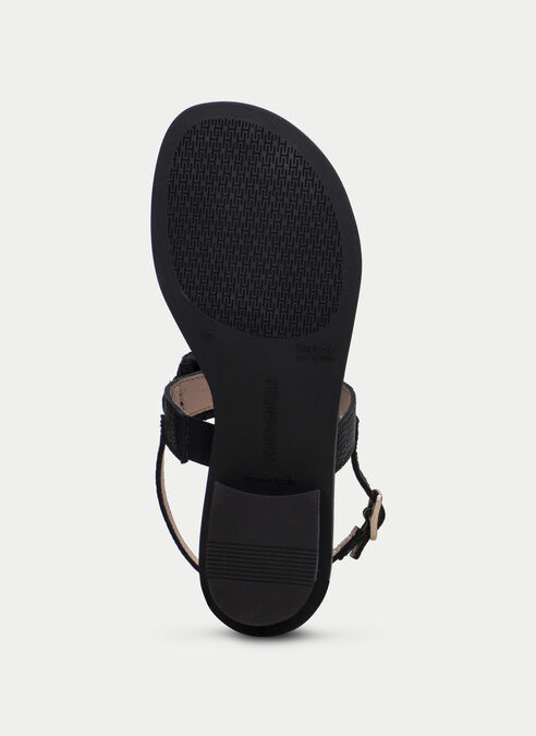 sandalias planas ibiza noir