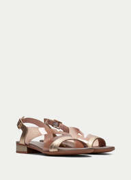 outlet sandale-plane lena or - hispanitas