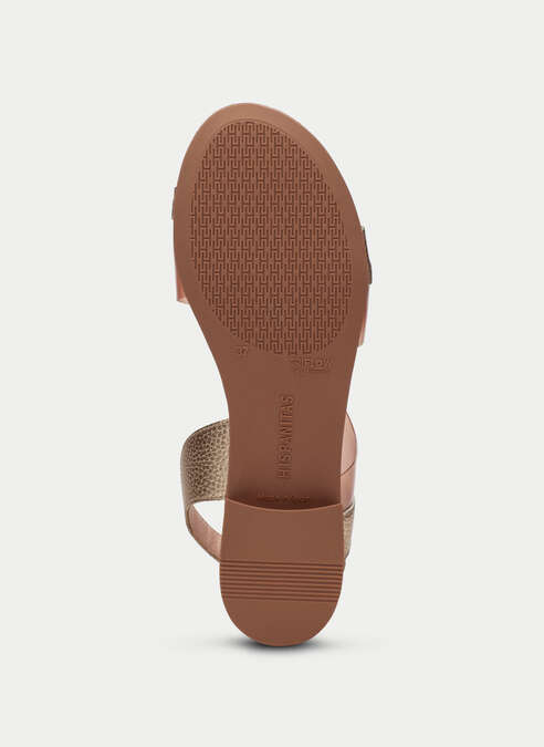 sandalias planas lena or