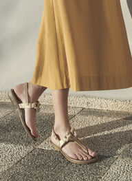 outlet sandale-plane ibiza or - hispanitas