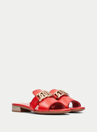 outlet sandale-plane lena rouge - hispanitas