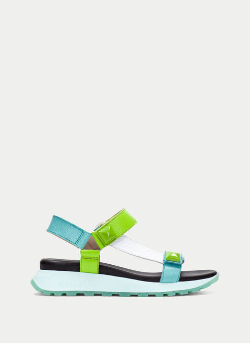 sandalias sport maui blanco-aguamarina-kiwi
