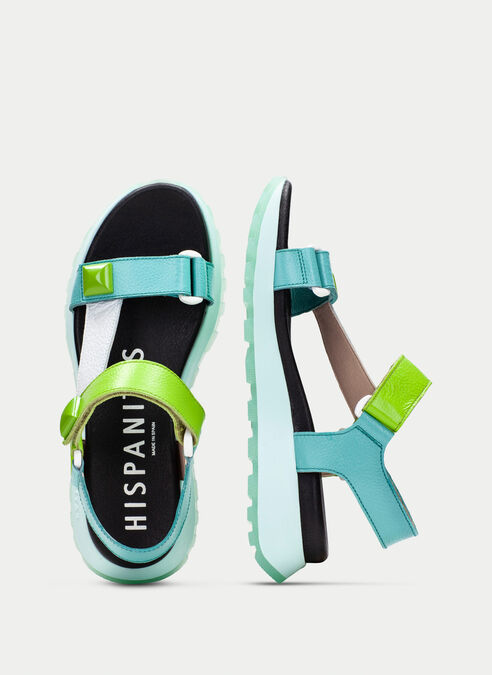 sandalias sport maui blanco-aguamarina-kiwi