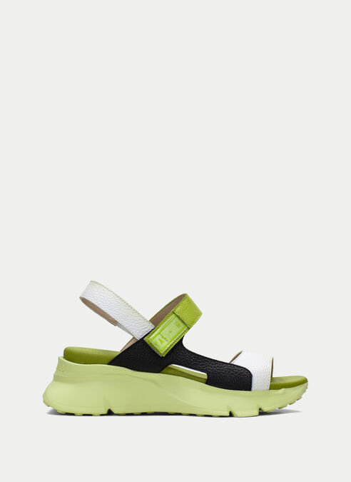 sandalias sport jamaica blanche-noir-kiwi