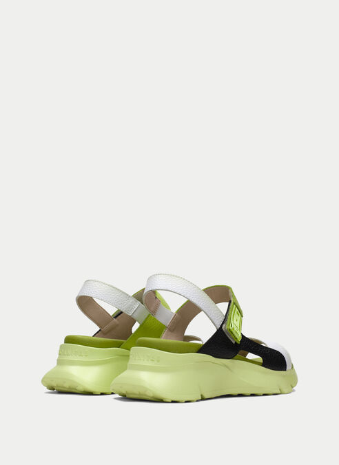 sandalias sport jamaica blanche-noir-kiwi