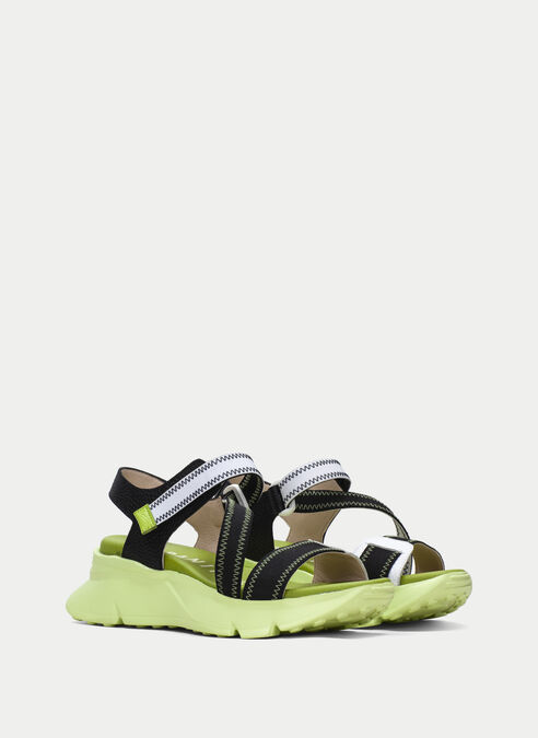 sandalias sport jamaica blanche-noir-kiwi