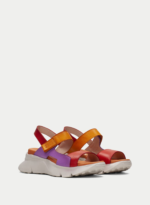 sandalias sport jamaica rouge-violet-orange