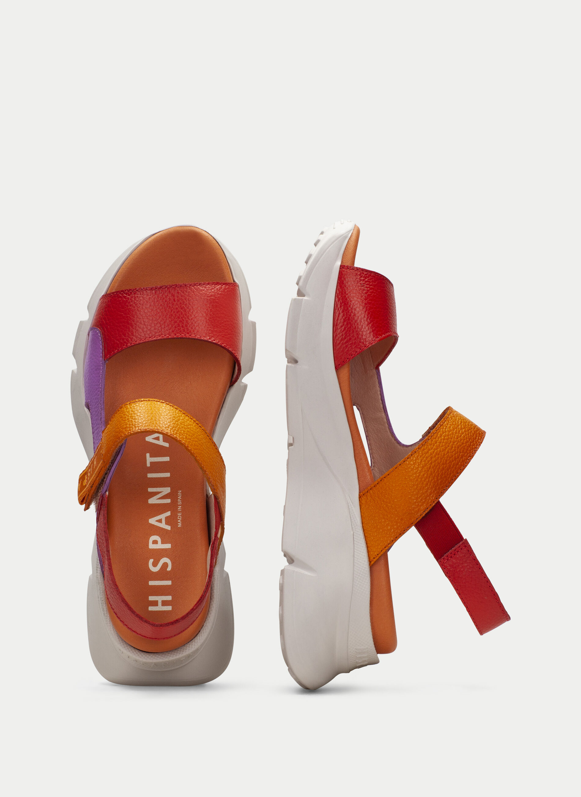 Hispanitas GRAZIA - Sandales à Plateforme - Desert/beige