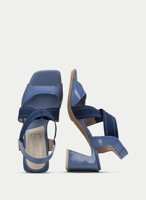 sandalias tacón mallorca azure