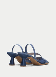 outlet sandalias tacón danielle azure - hispanitas