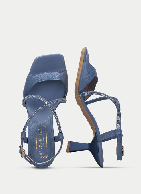 sandalias tacón danielle azure