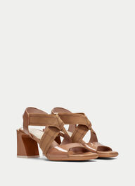 outlet sandalias tacón mallorca desert - hispanitas