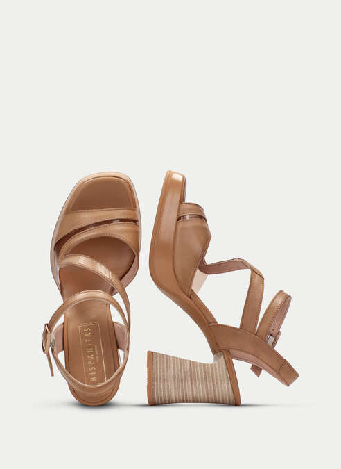 sandalias tacón tahiti desert