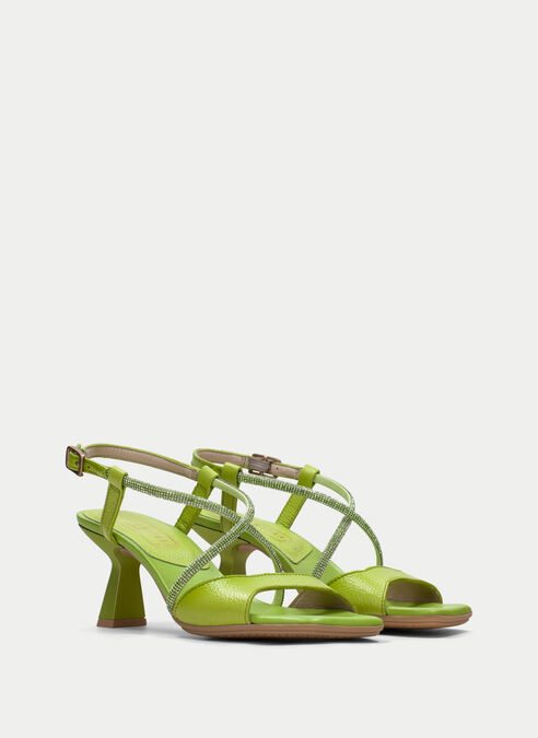 sandalias tacón danielle kiwi