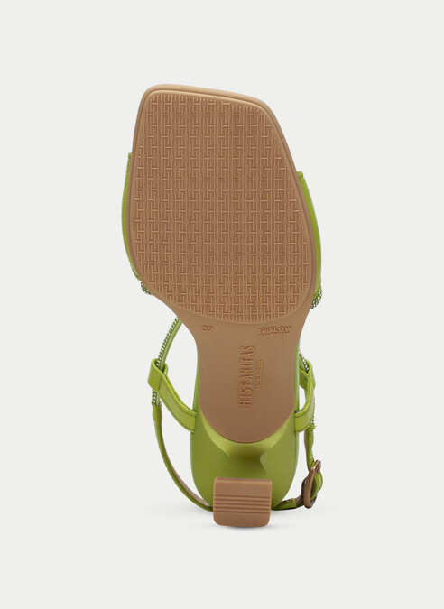 sandalias tacón danielle kiwi