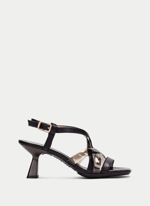 sandalias tacón danielle noir