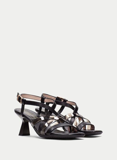 sandalias tacón danielle noir
