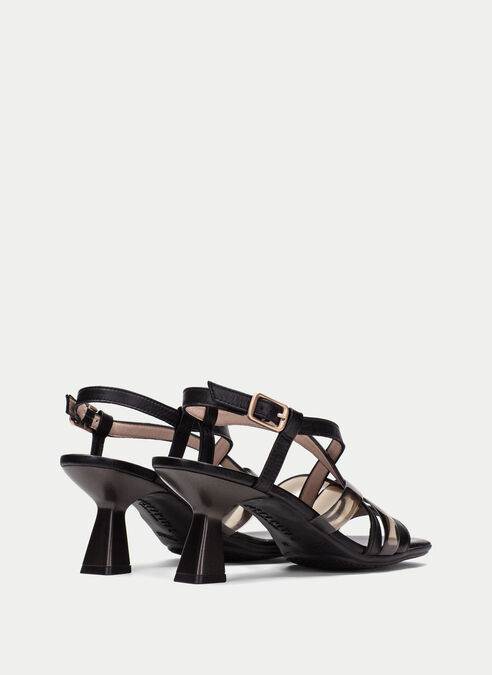 sandalias tacón danielle noir