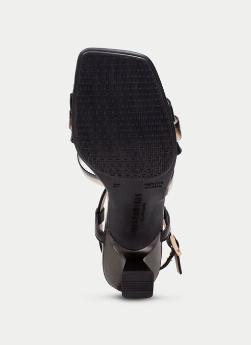 sandalias tacón danielle noir