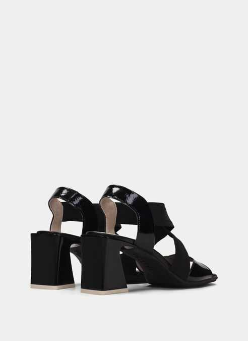 sandalias tacón mallorca noir
