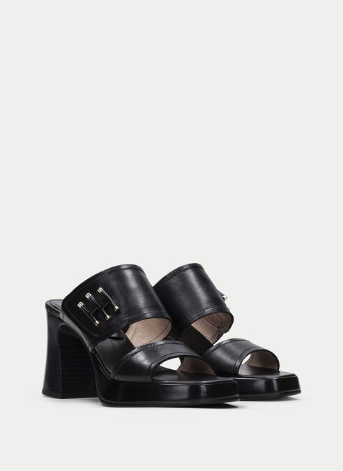 sandalias tacón tahiti noir