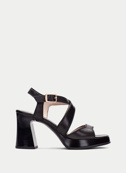 sandalias tacón tahiti noir