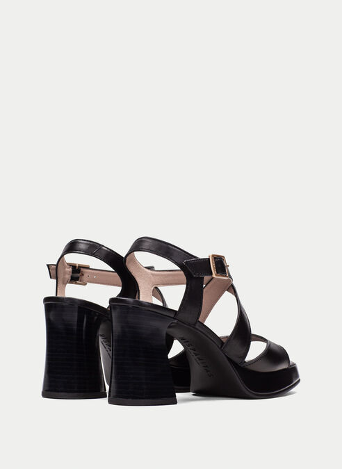 sandalias tacón tahiti noir