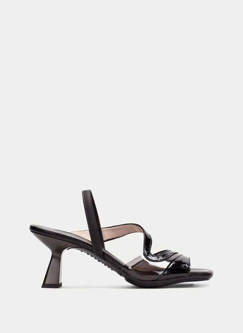 sandalias tacón danielle noir