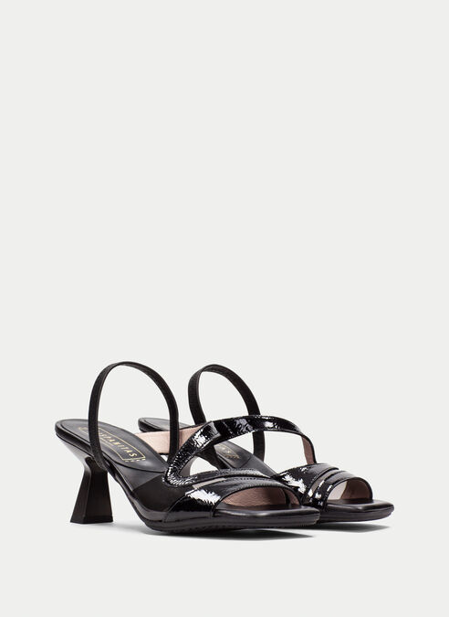 sandalias tacón danielle noir