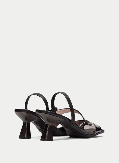 sandalias tacón danielle noir
