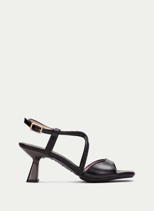 sandalias tacón danielle noir