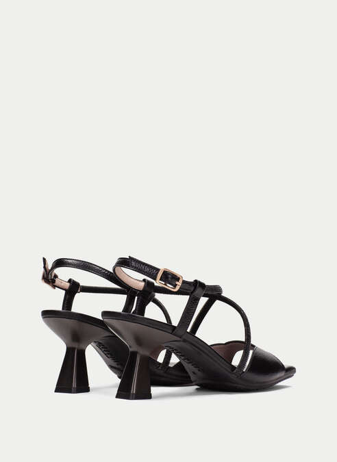 sandalias tacón danielle noir