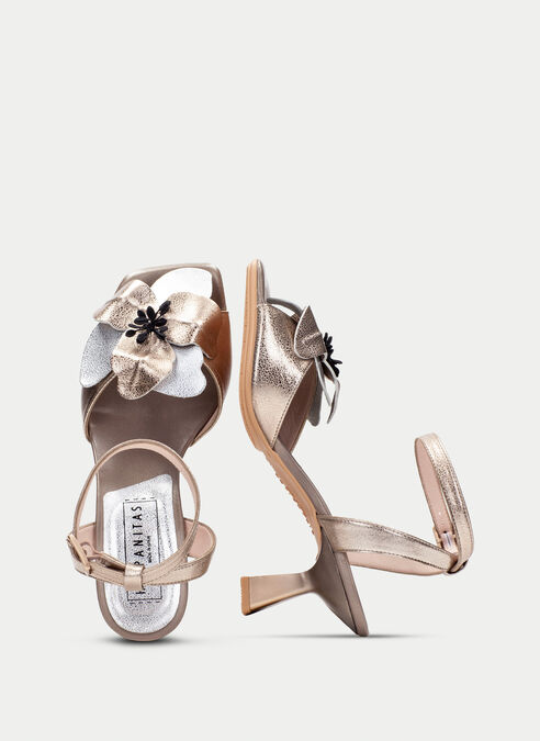 sandalias tacón danielle or