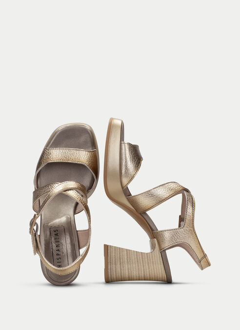 sandalias tacón tahiti or